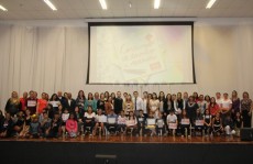 Cerimônia especial parabeniza os vencedores da 5ª edição do Concurso de Desenho e Redação
