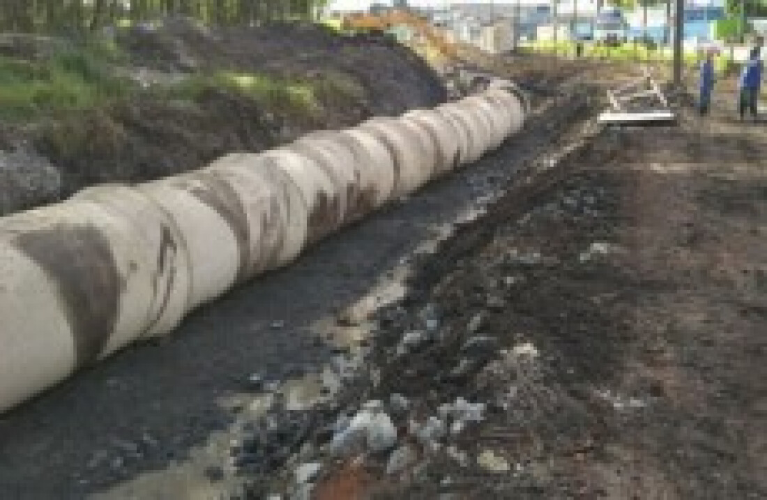 Cezar de Souza recebe obras de drenagem para ampliar captação