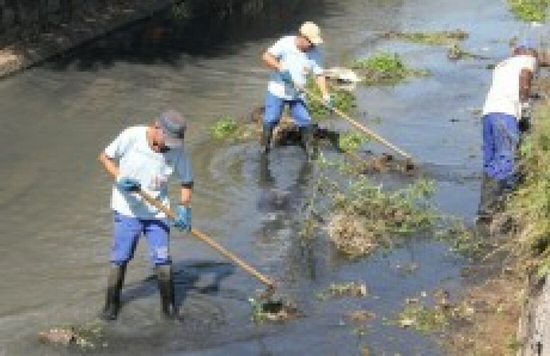 Córrego do Gregório recebe ações de limpeza: