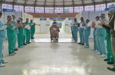 Hospital de Quarentena tem 1ª alta