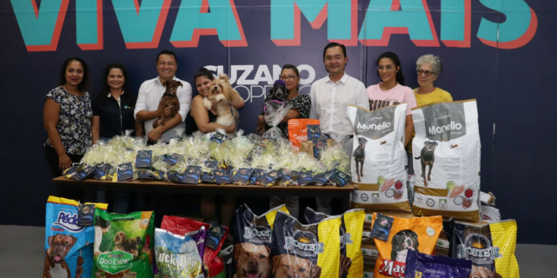 Prefeitura arrecada 350 quilos de ração