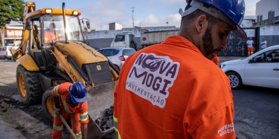 Recuperação asfáltica do 'Programa Nova Mogi' chega à área central nesta segunda (10)