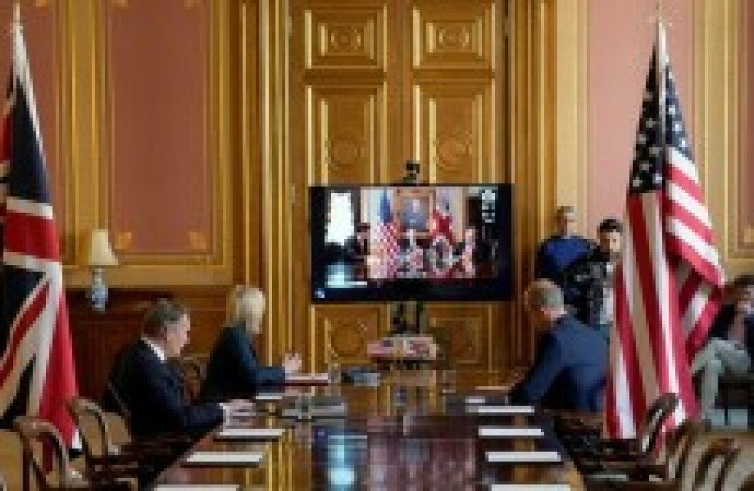 Negociações entre Inglaterra e Estados Unidos estão abertas