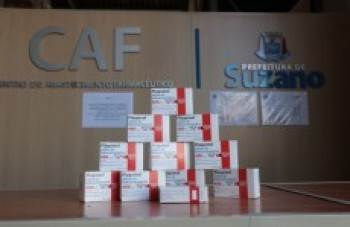 Condemat recebe 7,5 mil comprimidos de Suzano