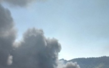 Galpão pega fogo em ItaquAQUECETUBA