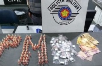 Polícia localiza drogas e dinheiro no Caiuby