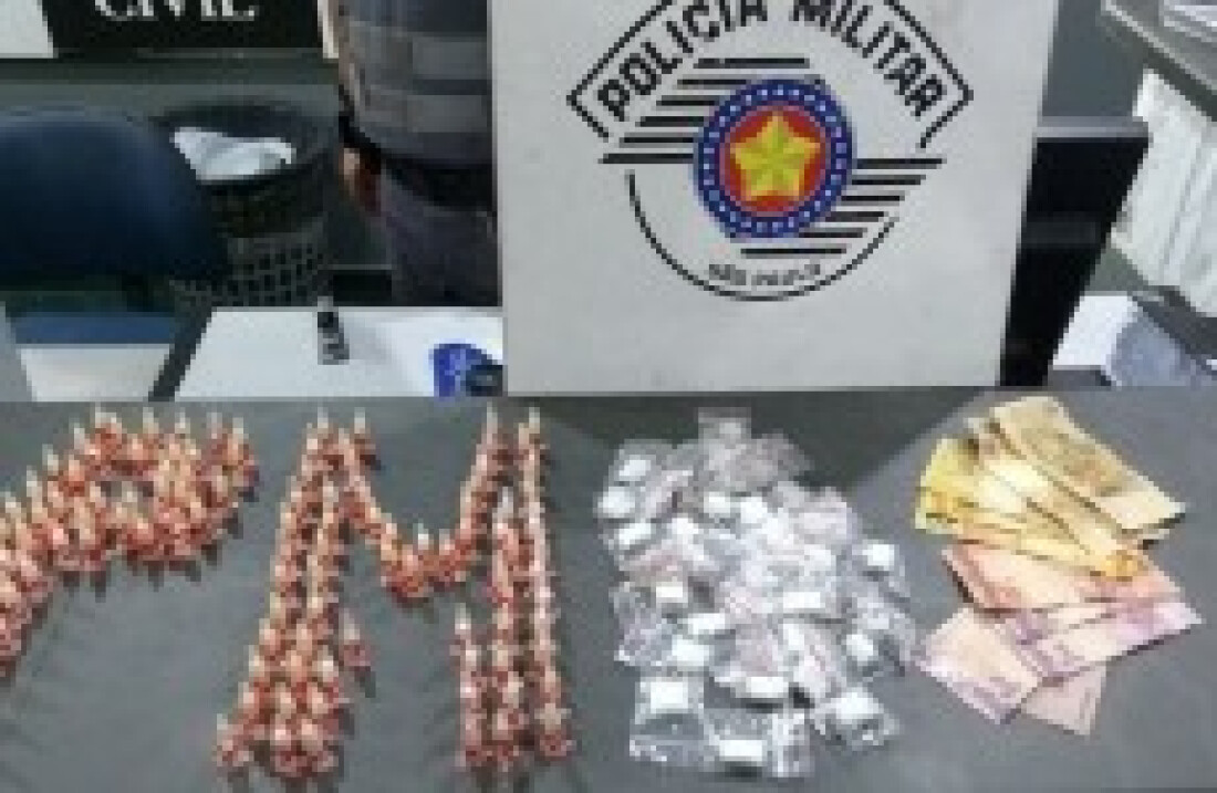 Polícia localiza drogas e dinheiro no Caiuby