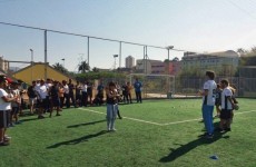 Mogi tem aula de futebol americano