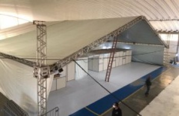Hospital de campanha estuda padrão para atendimentos