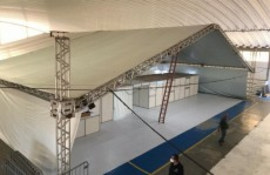 Hospital de campanha estuda padrão para atendimentos