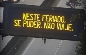 Concessionárias reforçam mensagem para evitar viagens