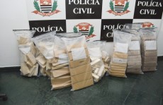 Civil de Itaquá localiza 240 kg de entorpecentes