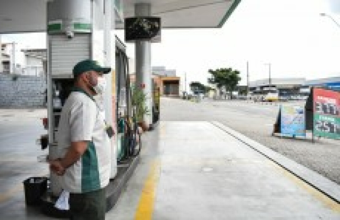 Movimento nos postos chegou a cair 80% após quarentena
