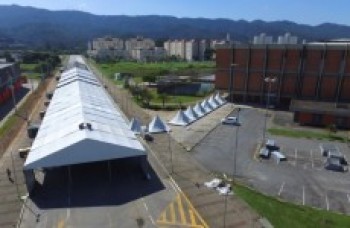 EDP faz obra elétrica gratuita para hospital de campanha da cidade
