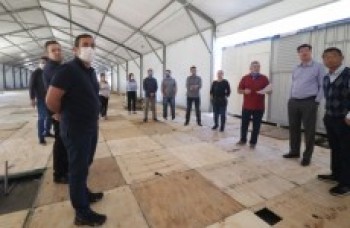 Hospitais de campanha seguem em construção no Alto Tietê
