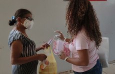 Fundo Social de Ferraz doa máscaras para Bom Prato