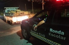 GCM flagra descarte irregular no bairro Jardim Santa Rosa