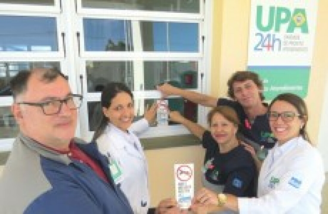 Brigada anti-Aedes garante selo