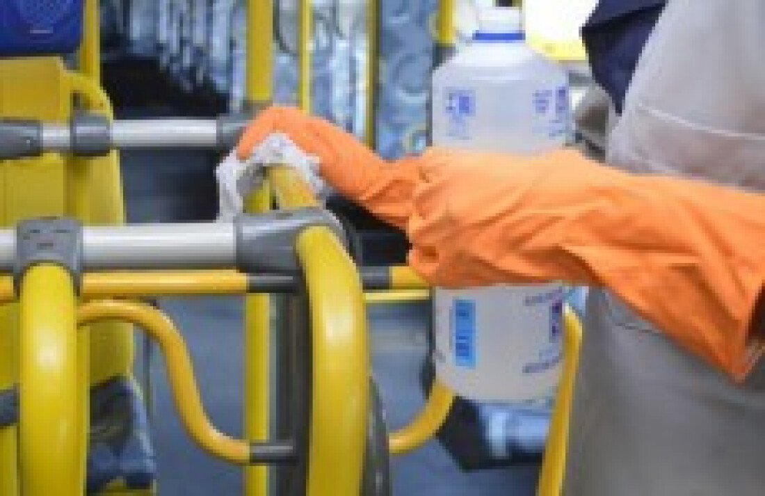 Áreas públicas passam por serviços de higienização