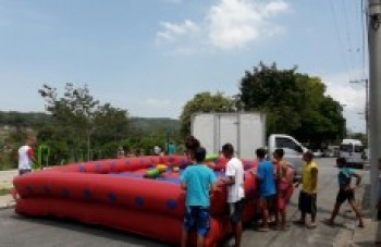 Crianças têm dia de festa no Cocuera:
