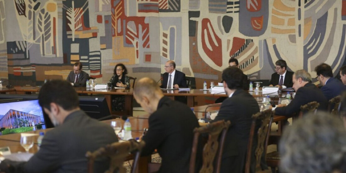 No Itamaraty, Alckmin fala em geração de emprego e queda de juros