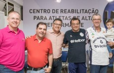 Imot visita Centro de Reabilitação de atletas