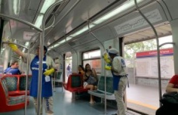 cptm intensifica a higienização dos trens