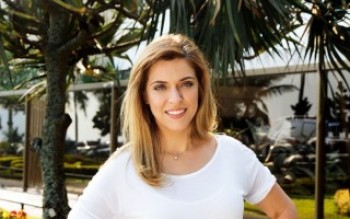 Júlia Rabello comemora sua estreia nas novelas