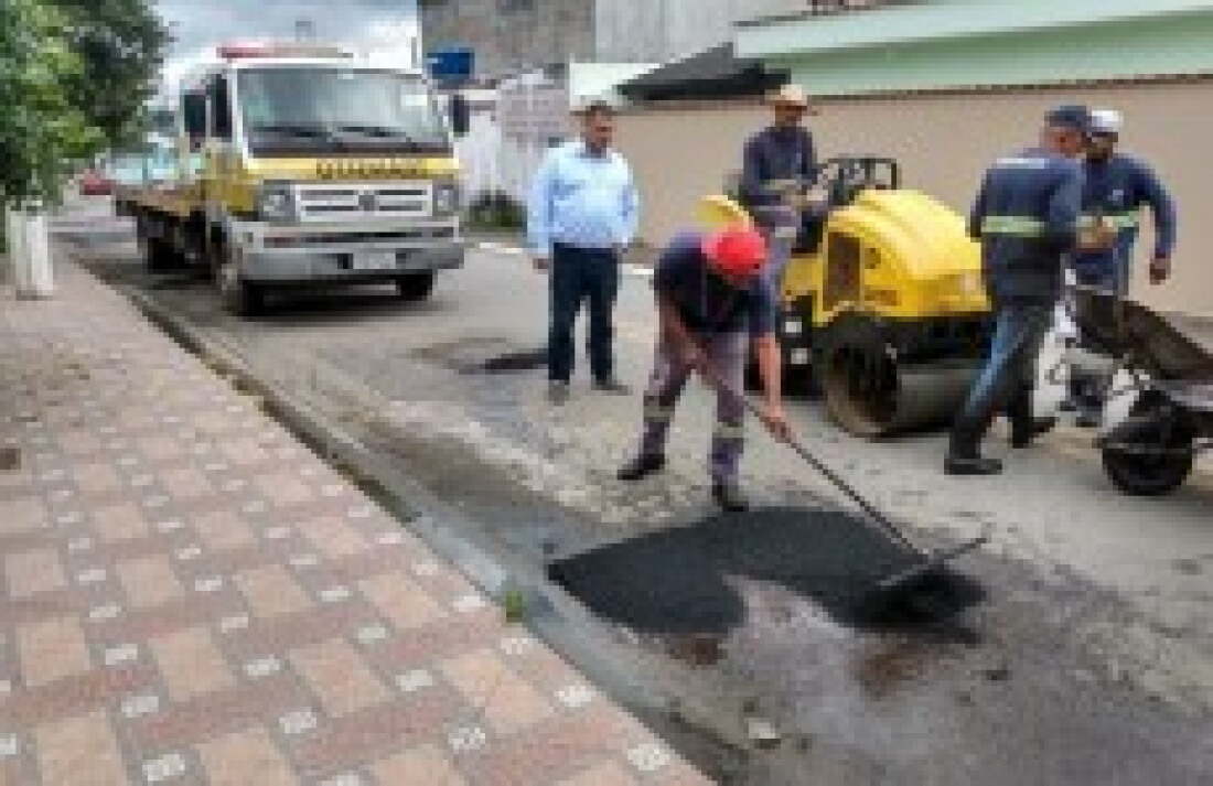 RUas do Jardim Casa Branca passam por revitalização