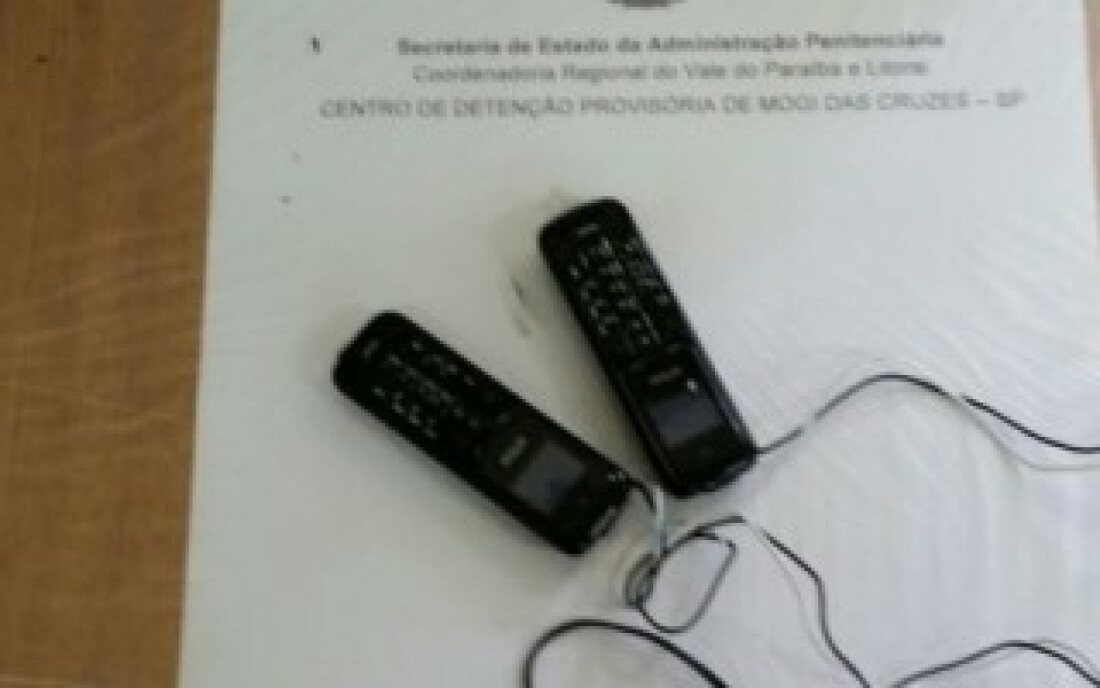 CDP de Mogi apreende 9 celulares com visitantes