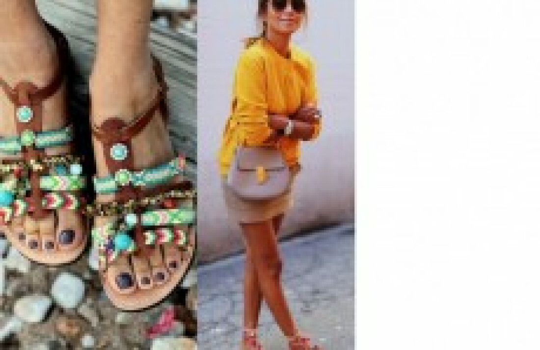 Para os seus pés no verão: Frescor Cor Conforto...
