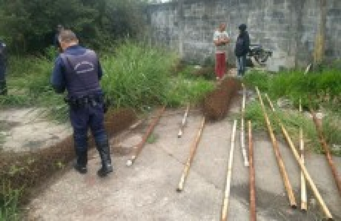 GCM prende suspeito de furtar material