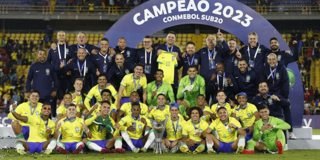Brasil volta a conquistar Sul-Americano sub-20 após hiato de 12 anos