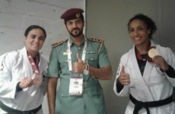 PM de Mogi é campeã de jiu jitsu em campeonato mundial das polícias