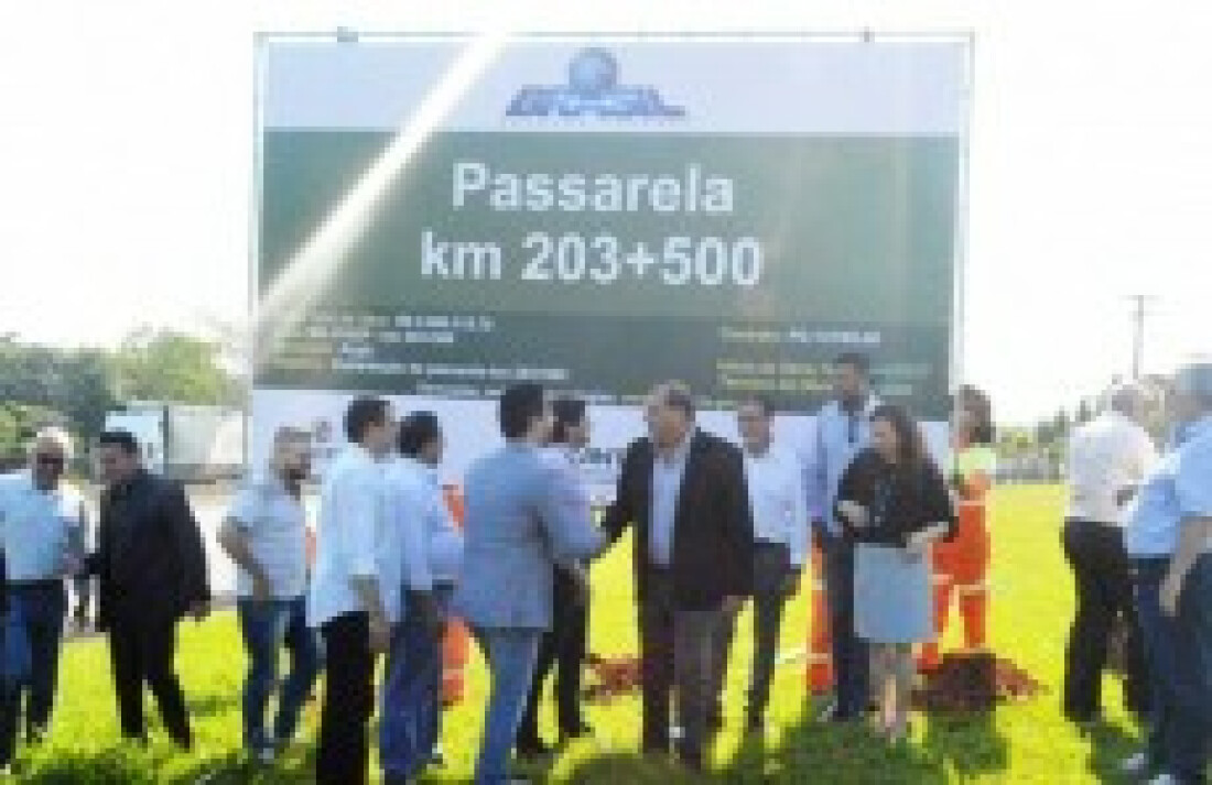 Obras da passarela em Arujá começam este mês