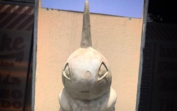 Nova estátua do pokémon surge em suzano