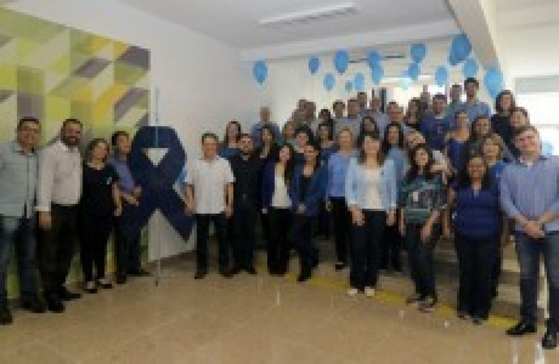 Mogi azul em ação