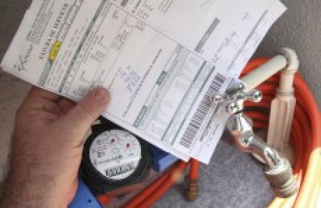 Água subirá 7,8% a partir de dezembro
