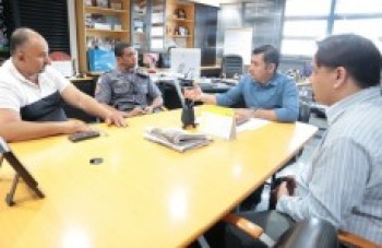 Novo tenente-coronel do 32º Batalhão da PM se reúne com o prefeito Ashiuchi