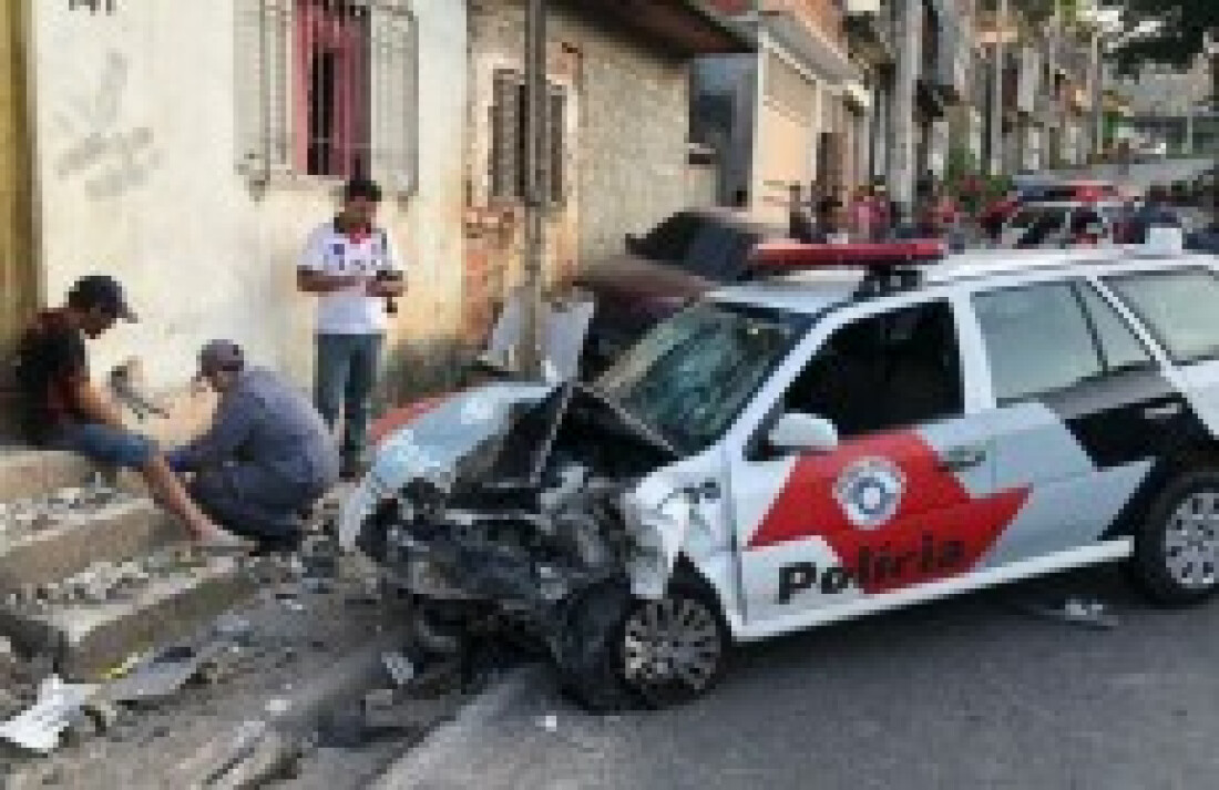 Perseguição termina em atropelamento
