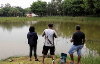 Projeto Pesca Esportiva tem início no Parque Ecológico