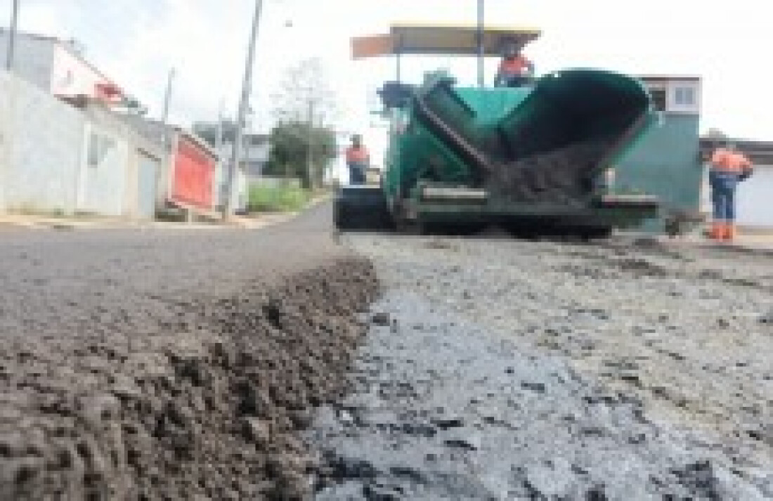 Obras em bairro entram em reta final