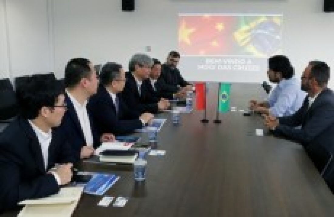 Executivos de estatal chinesa conhecem projetos mogianos