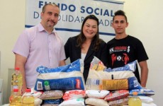 Fundo Social recebe mantimentos