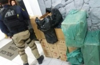 PRF apreende cigarros em Arujá