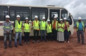 Obras de hospital são visitadas