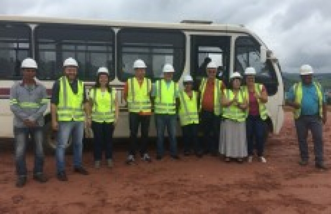 Obras de hospital são visitadas