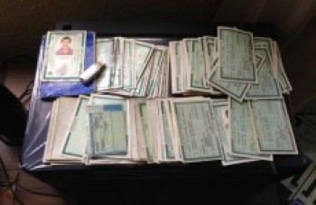 PM apreende documentação falsa