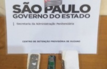 Mãe de detento é pega com celular no CDP