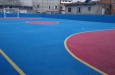 Prefeitura termina reforma de quadra